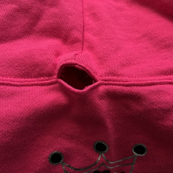 Old Navy Hot Pink Princess Sweatshirt - Picture 9 of 11